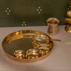 Kansa Heritage 7 Pc Thali Set