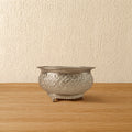 Embossed Table Bowl - Silver