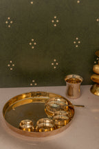 Kansa Heritage 7 Pc Thali Set