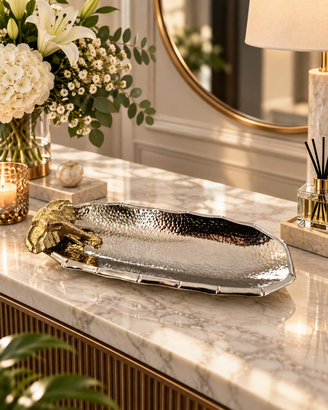 Elephant Rectangular Tray