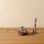 Lotus Diya and Bell Set