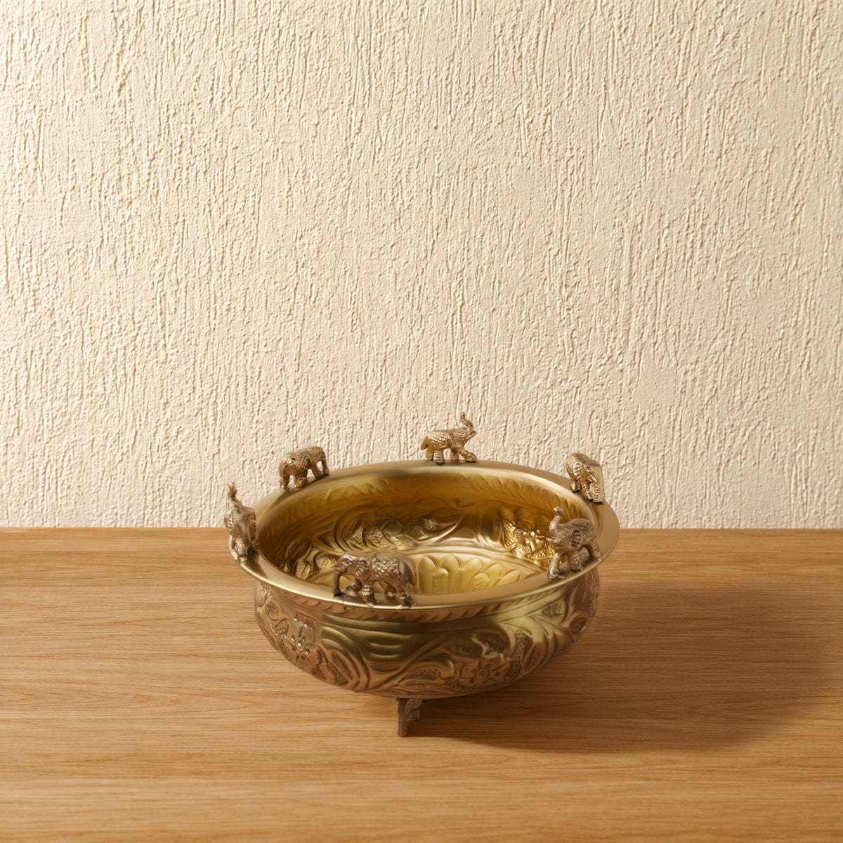 Elephant Urli — Antique